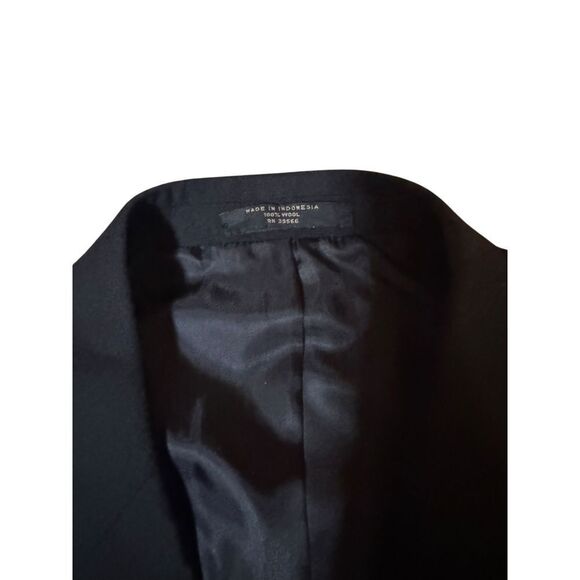 Dario di Napoli Blazer Suit Jacket Black 3 button Wool 44 S Career - Picture 6 of 9